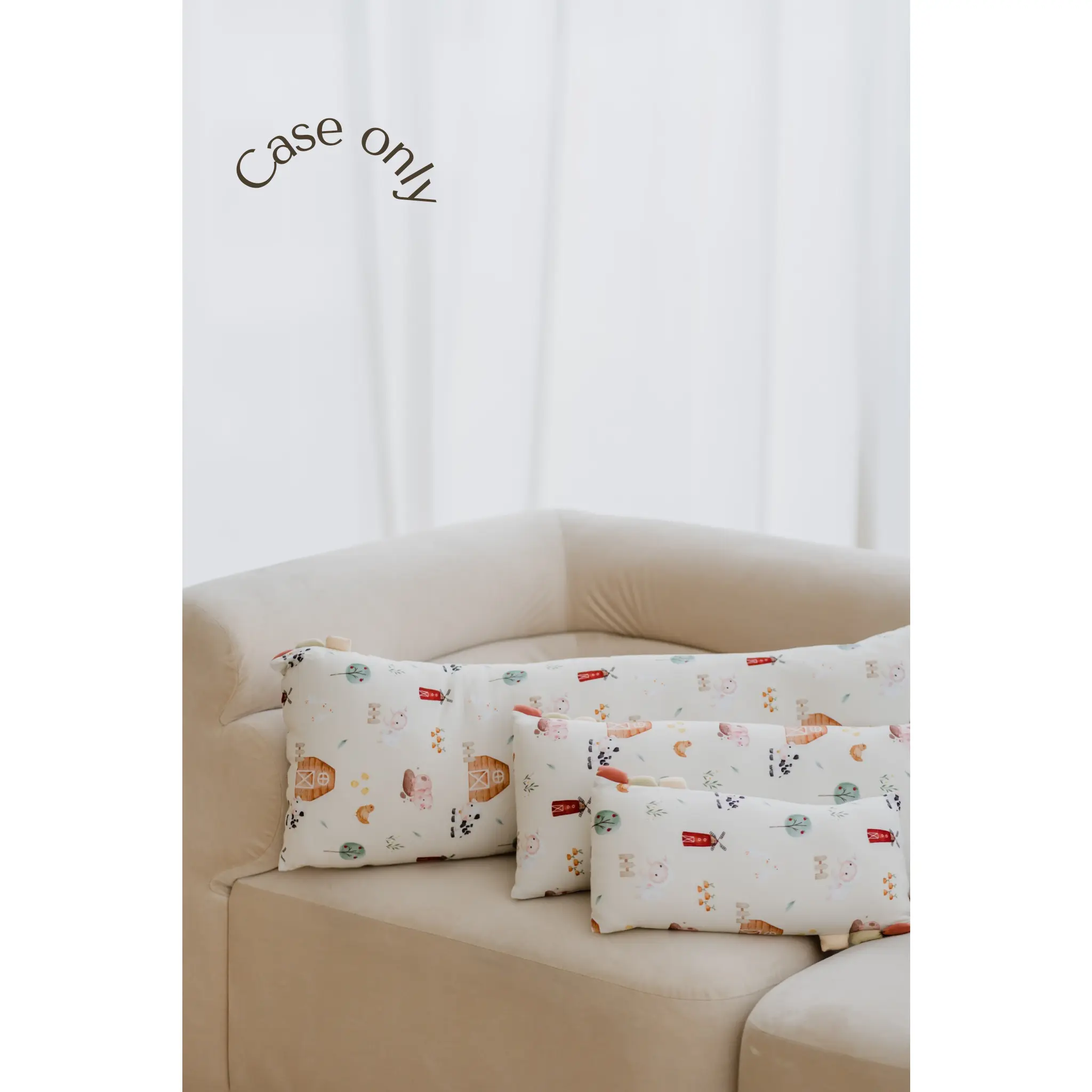 [Case] Farm Bamboo Pillow Case