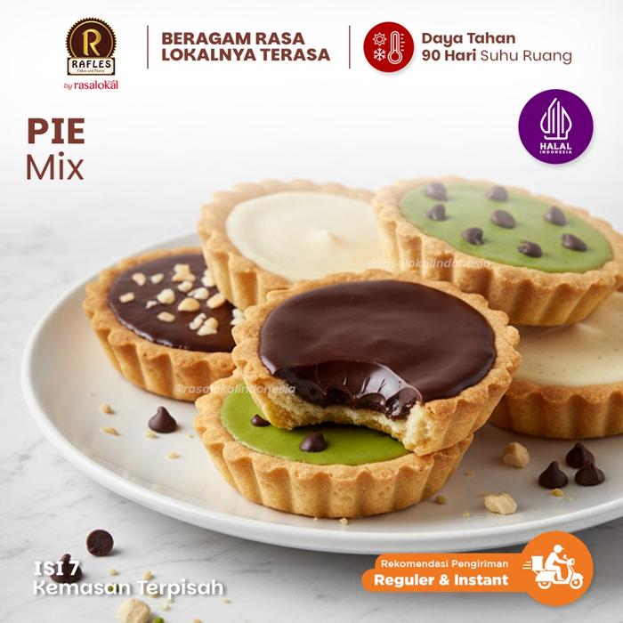 Gambar Rafles Pie Talas Mix by Rasalokal dari Official Bolu Susu Lembang Kota Bandung Tokopedia