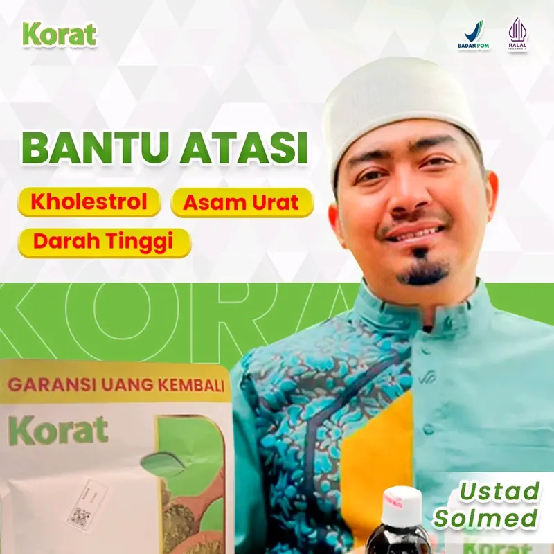 Madu Korat Original Herbal Alami Kolesterol & Asam Urat Lulus BPOM 3