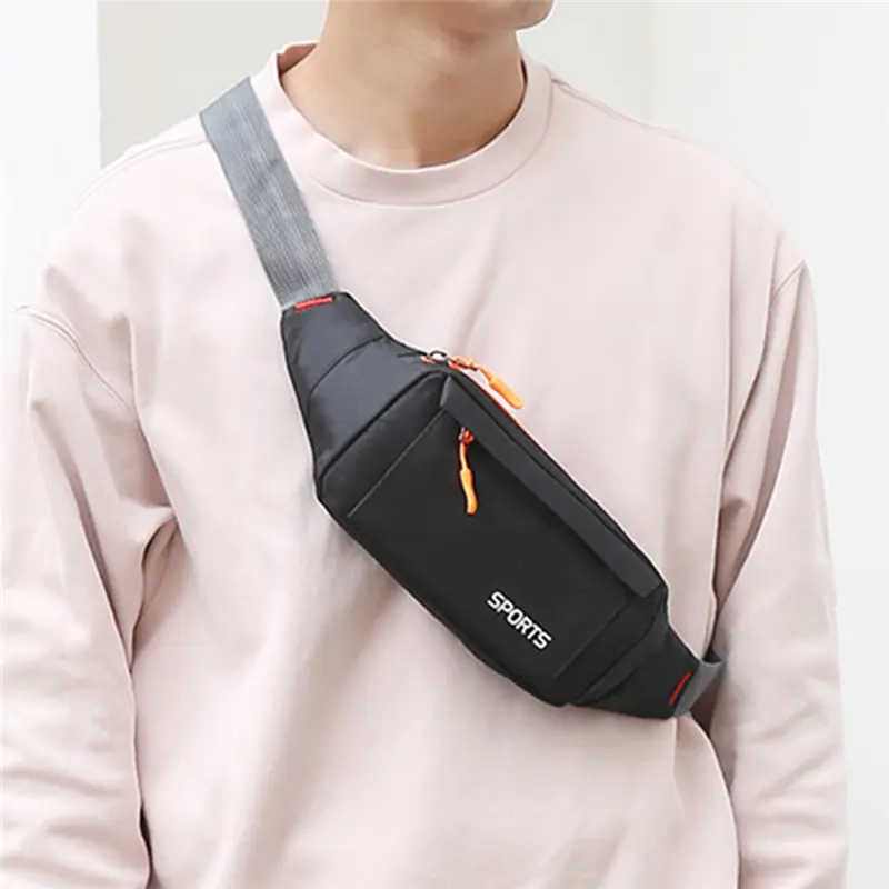 Túi Đeo Hông Đa Chức Năng Cho Điện Thoại Di Động, Túi Đeo Vai, Messenger Bag Nam Túi Bao Tử Đeo Chéo 0