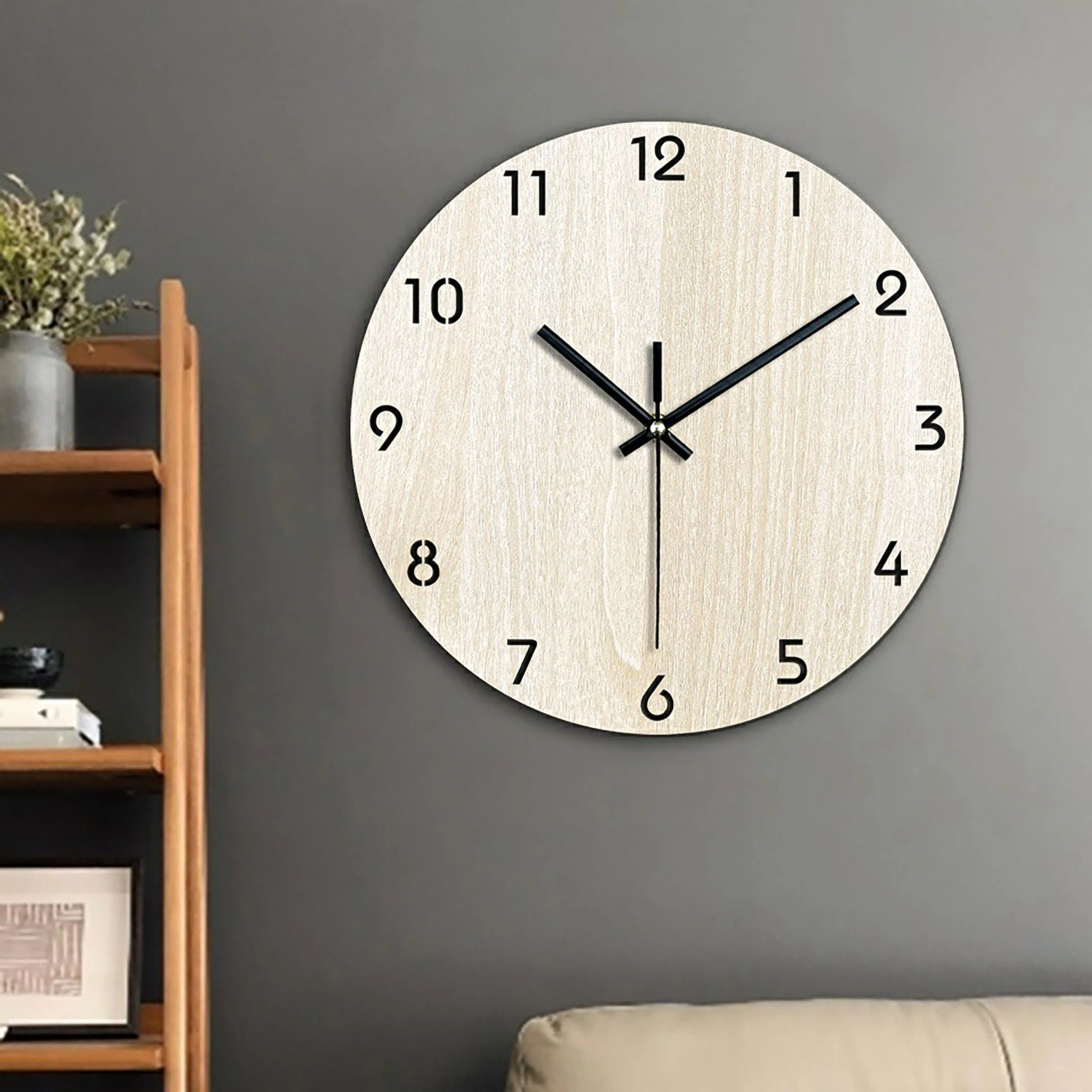 Đồng Hồ Treo Tường Đẹp LEVUDH01 thiết kế tối giản sang trọng Decor