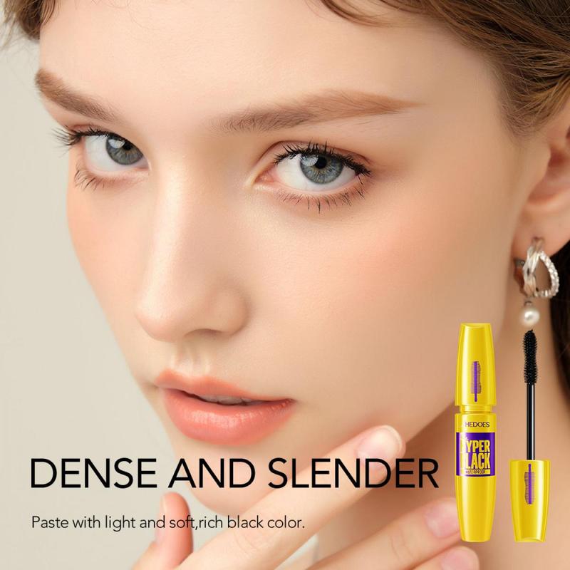 Mascara Không Thấm Nước, SHEDOES, Xoăn Dài, Lâu Trôi, Dễ Mang Theo, Với Ba Đầu Cọ 5