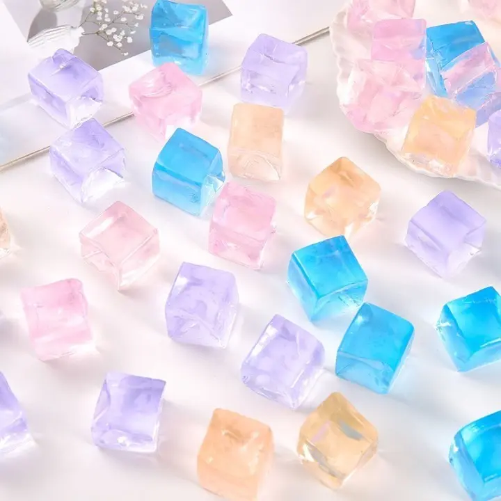 kreatif mainan jelly es batu / squishy slime mainan pelepas stres anak dan dewasa / souvenir 1