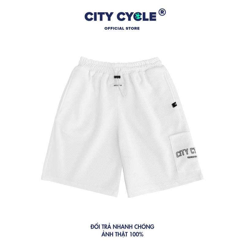 Quần short Essentials chất tổ ong City Cycle - Quần đùi nam nữ unisex form rộng Local Brand Menswear