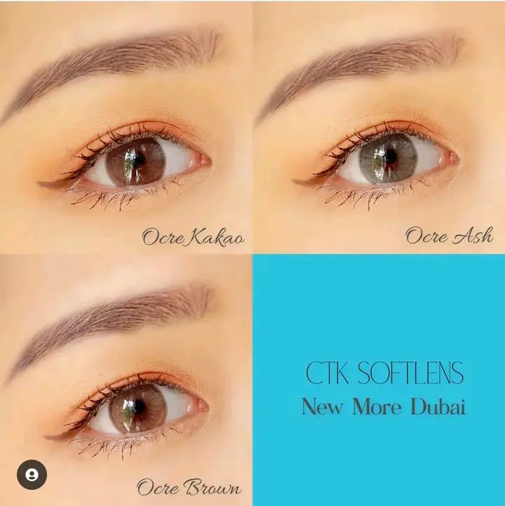 Softlens New More Dubai Series Ocre (dia : 14.5mm) 4