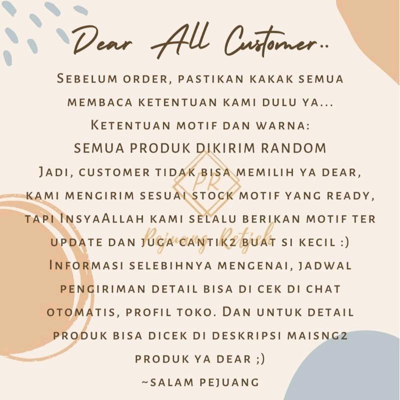 SETALAN  BAJU TIDUR  ANAK  & BAYI 100 RIBU DAPAT 9 PCS 1