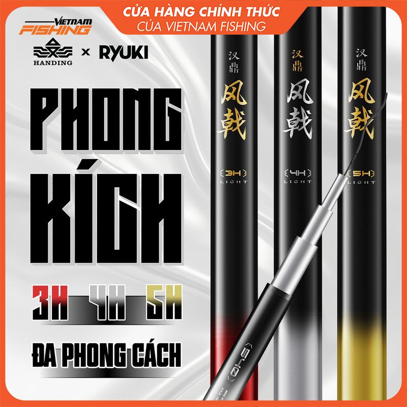 Cần Câu HANDING RYUKI Phong Kích 3H 4H 5H - Cần câu tổng hợp