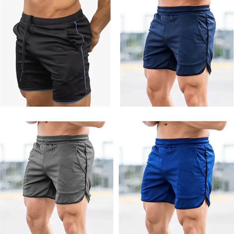 QUẦN ĐÙI THỂ THAO, CHẤT MÈ THÁI THOÁNG MÁT CO GIÃN 4 CHIỀU, SIZE 45 - 100 kg . MẪU VIỀN TRƠN 7