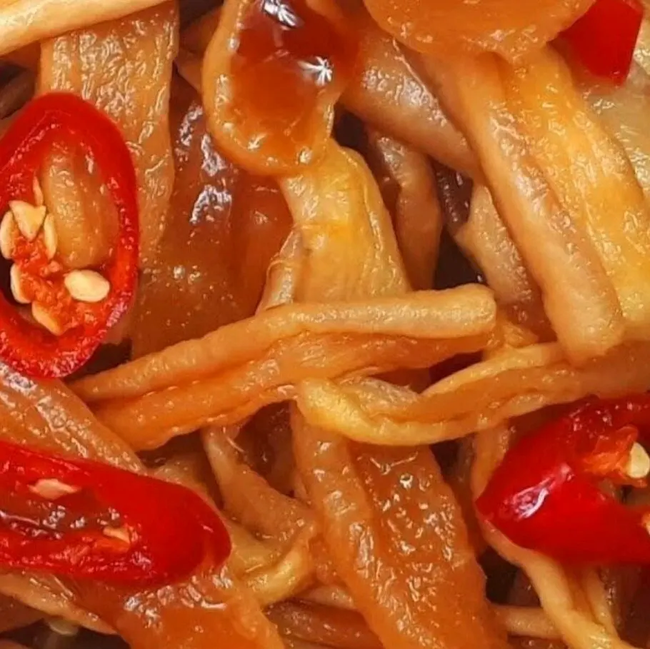 Củ  cải ngâm nước tương (hủ 500gr)