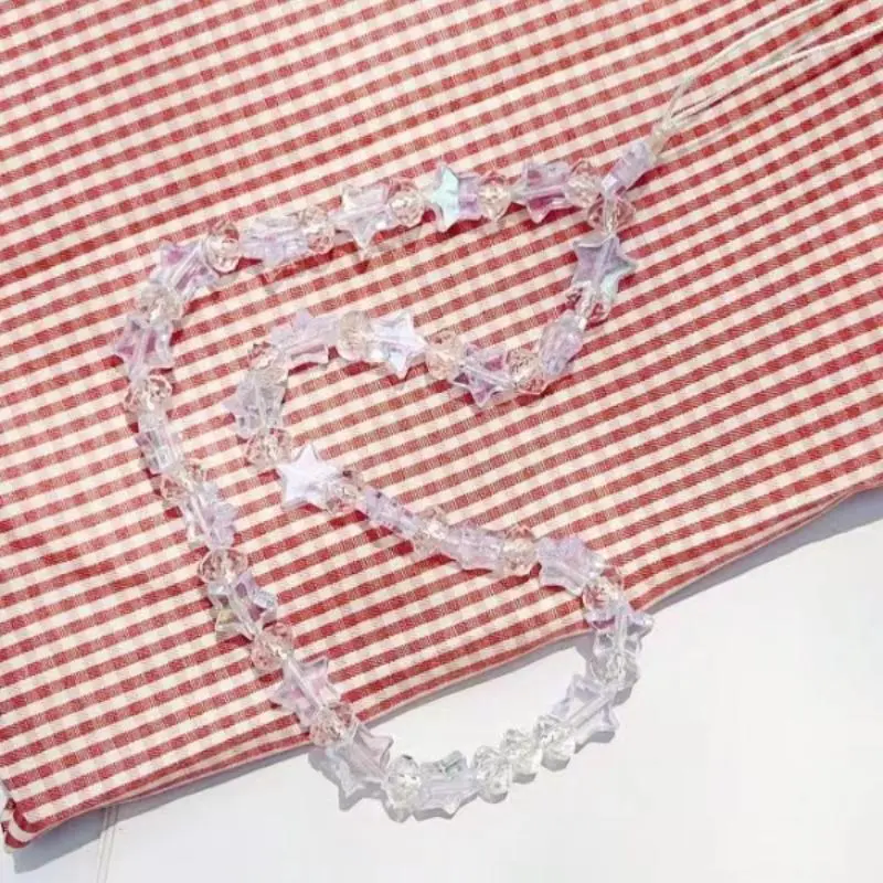 Cute Star Design Phone Chain, Fashionable Phone Lanyard, Anti-lost Phone Strap for Women & Girls, Mobile Phone Decoration Accessories 2