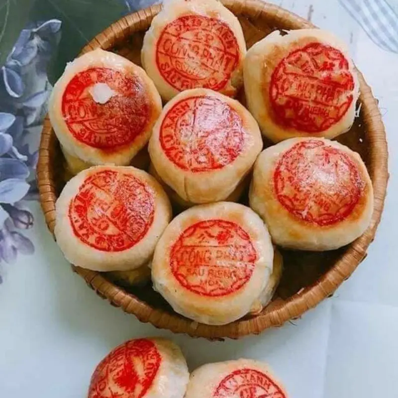 Bánh pía mini không trứng siêu ngon hộp 20 cái cake Food Thức Ăn Ăn Vặt - ăn chay được 2
