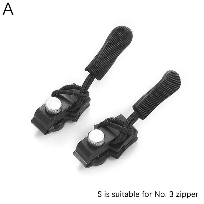 Product Introduction of 2/6/10 Pieces Zipper Repair Kit Universal Instant Zipper Repair Replacement Zipper Sliding Teeth Rescue Zipper Head For 3 Sizes 18