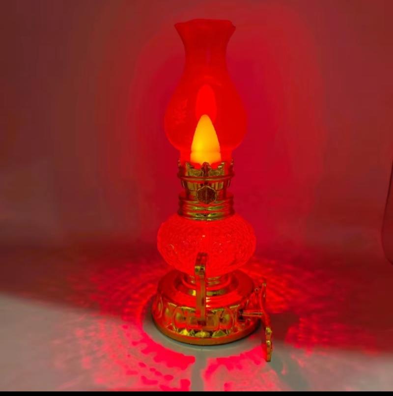 Product Introduction of Đèn Dầu thờ cúng bằng nhựa dùng pin 4