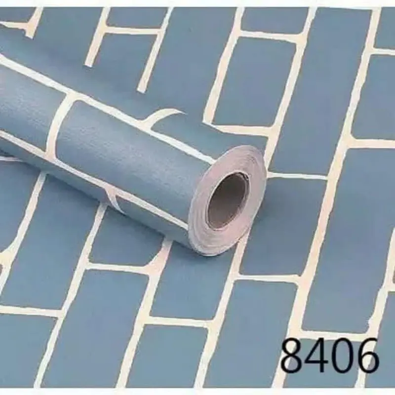 PROMO COD PAKET 5ROLL Wallpaper dinding 3d bahan PVC  motif elegant wallstiker kamar tidur anak Premium Quality Best seller termurah 1