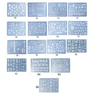 Silicone Nail Art Handicrafts Moulds DIY Nail Tools Accessories Nail Carving Molds Silicone Material for Nail Decoration Manicure Resin