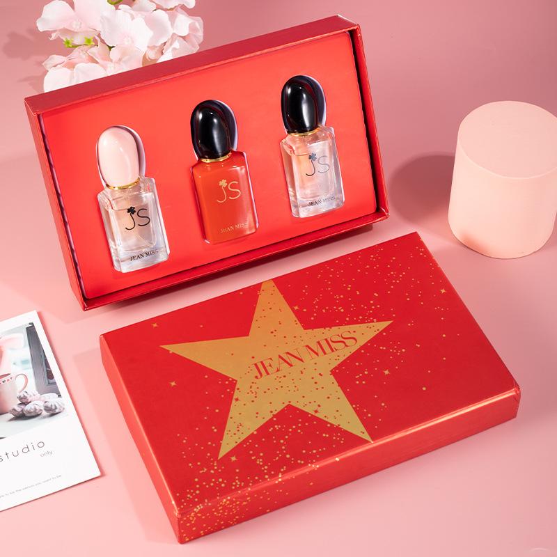 Product Introduction of Bộ quà tặng nước Hoa Nữ, Nước Hoa Jean Miss Red Love Cao cấp- Quyến rũ và Sang trọng, Thơm Lâu - Chính hãng Nước Hoa Xịt Thơm Perfume Nữ Cosmetic Women 1