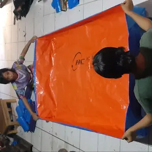 terpal kolam ikan  uk 100x150cm tinggi 25cm, untuk mainan di pasar malam , mainan ikan/mainan bola