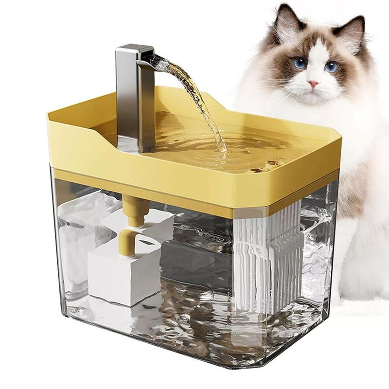 Product Introduction of Bộ Lọc Đài Phun Nước Tự Động 1.5L Cho Thú Cưng Bát Uống Nước Cho Mèo Không Tiếng Ồn Máy Rót Nước Di Động Cho Thú Cưng Cho Chó L5N2 57