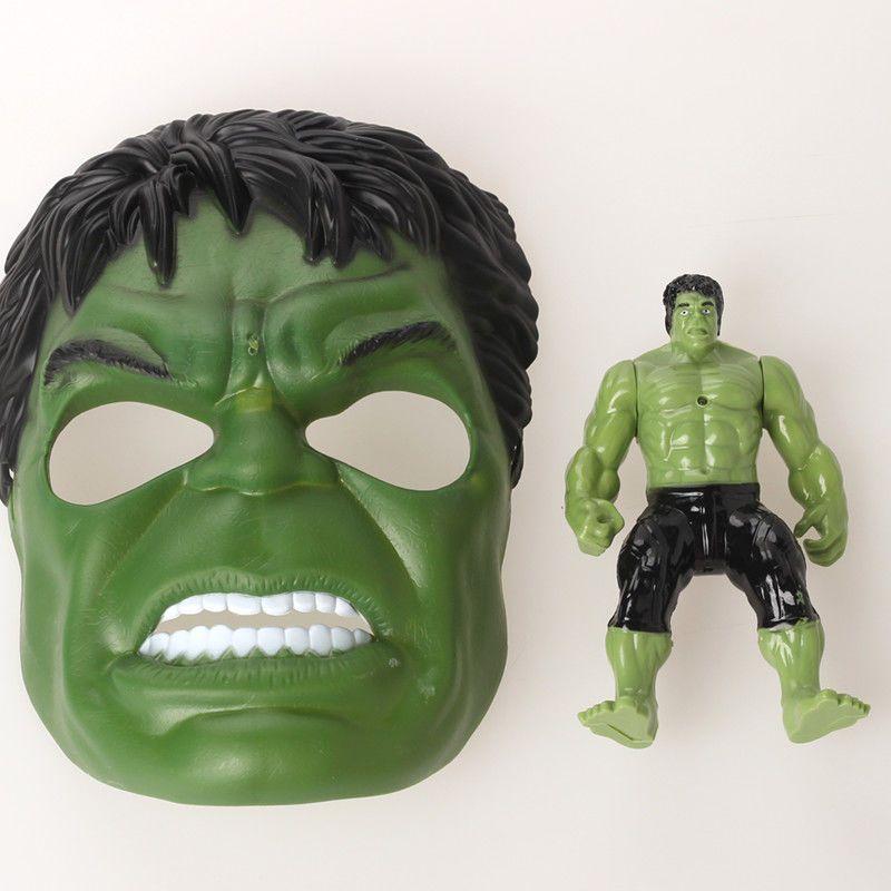 Product Introduction of Mô hình hộp quà tặng Người Sắt Hulk Người Nhện Kẻ giết người báo thù hoạt hình làm bằng tay có thể di chuyển phát sáng Đồ chơi trẻ em 10