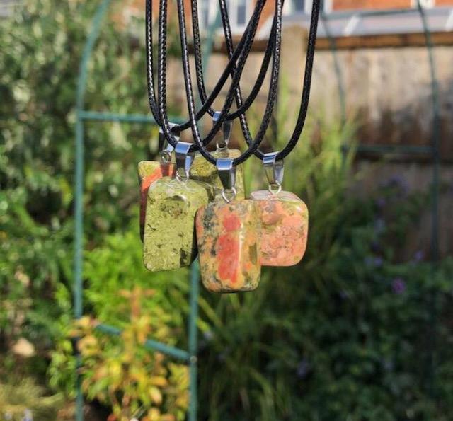 Crystal Tumble Necklaces 2