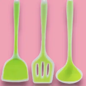 SUTIL SPATULA MASAK SENDOK SOP SILIKON TAHAN PANAS