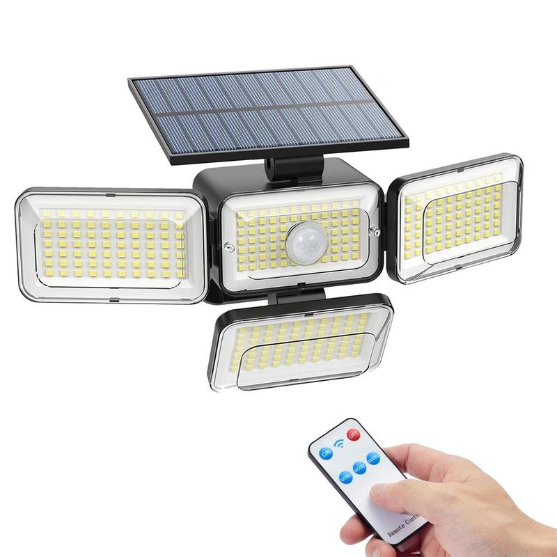 Product Introduction of Bright Solar LED Lights, Motion-Sensor Outdoor Lamp, Waterproof 4 Adjustable Modes Wall LED Light With Remote Control, Solar Lights Outdoor Wall Light for Garden Patio Yard Garage 11