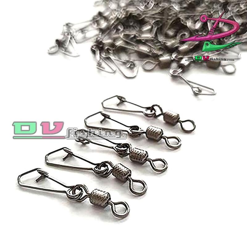 Khoá link chống xoắn thép 2 VÒNG {10 CÁI/BỊCH} !!! 0