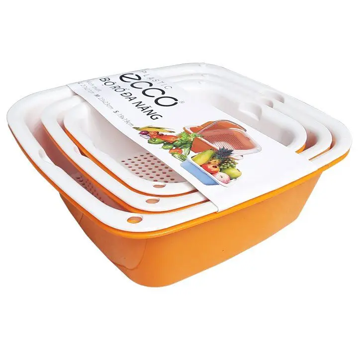 #FREESHIP# Bộ 6 rổ, chậu kháng khuẩn 0