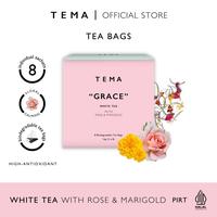 Gambar White Rose Tea | Teh Putih Rose | Grace - TEMA Tea | Tea Bags 8 Servings | Blend - Tea Bags dari TEMA Tea Kab. Bogor 1 Tokopedia