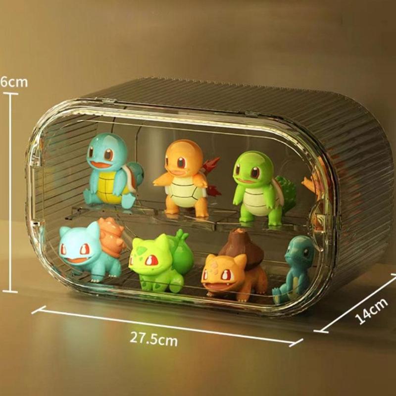 Product Introduction of 1pcs Blind Box Storage Display Rack Transparent Acrylic Display Box Model Storage Box Flexible And Adjustable 13