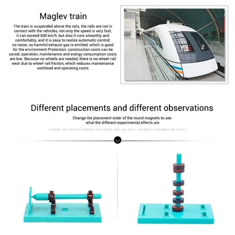 Science Magnet Set / Magnet Mainan Edukasi Praktek Sekolah Komplit Berbagai Macam Eksperimen Dapat Dilakukan 3