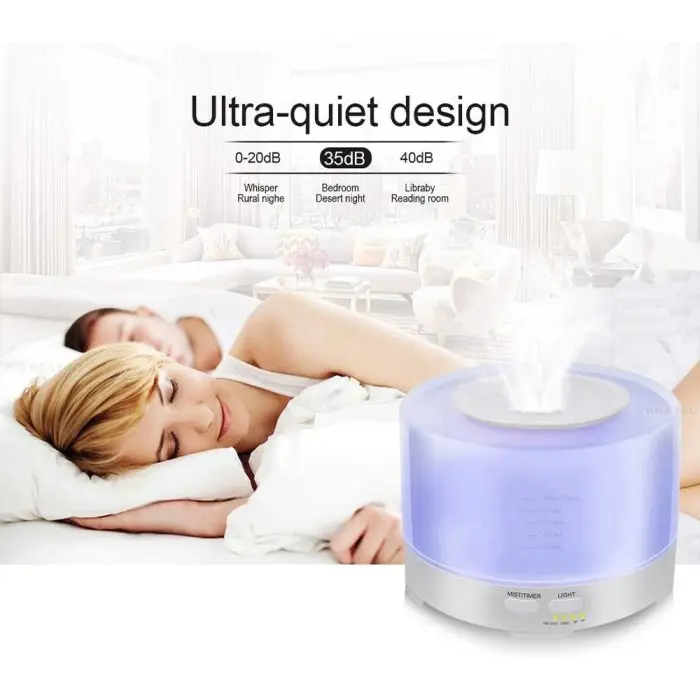 Air Humidifier Aromatherapy Oil Diffuser 7 Color- HUMI H14A 2