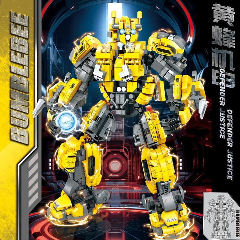 Đồ Chơi Mô Hình Lắp Ráp Dòng Transformers Lego Tương Thích Bumblebee Và Optimus Prime Quà Tặng Đồ Trang Trí Phòng Bé Trai Phát Hành Năm 2025