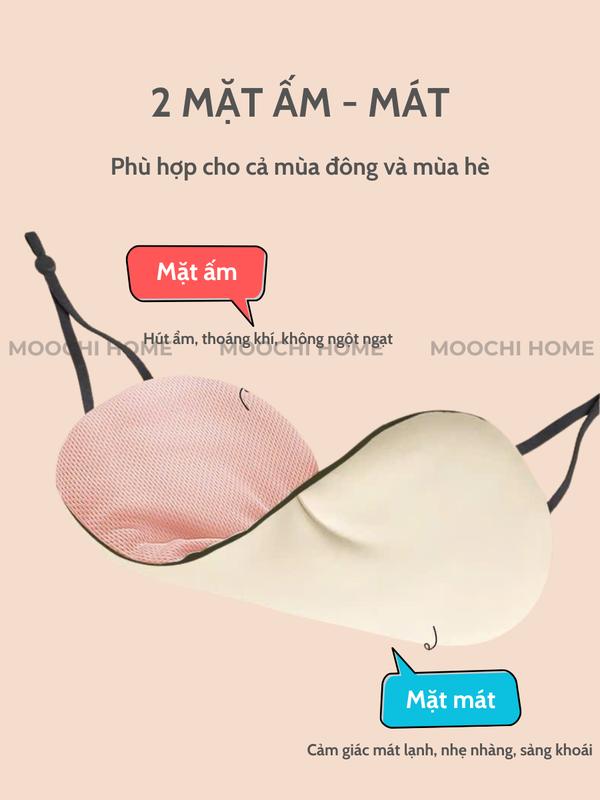 Bịt mắt ngủ 2 mặt, miếng che mắt ngủ phù hợp với người làm văn phòng đi tàu xe hoặc người bị mất ngủ 6