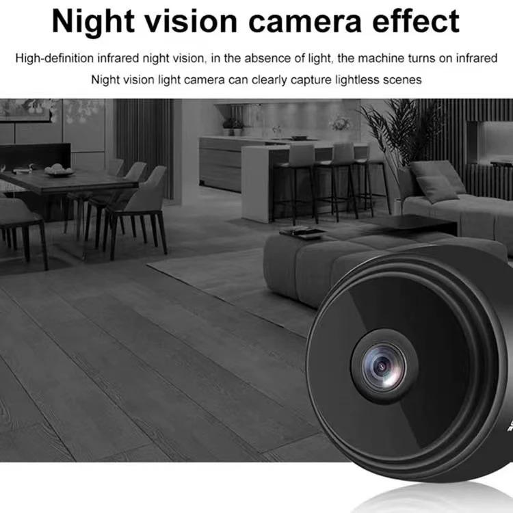 Product Introduction of Camera IP không dây A9, WiFi, 1080P, sử dụng Trong Nhà và ngoài trời, Kích thước nhỏ, Camera di động ban đêm giám sát, Thích hợp cho trẻ sơ sinh và thú cưng, với điều khiển an ninh 2