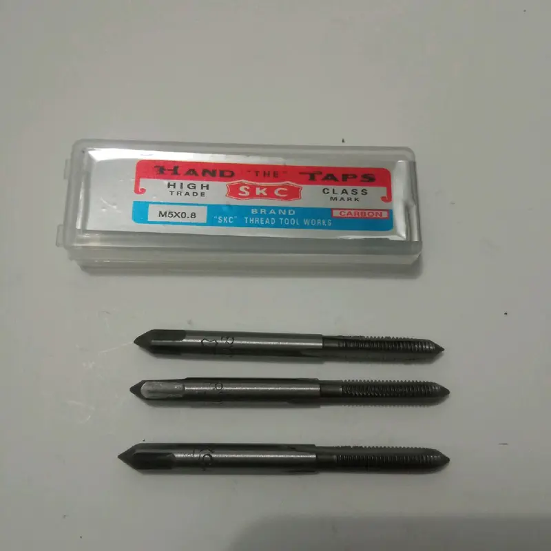 hand tap skc alat pembuat drat/ulir 1 set isi 3pcs berkualitas top 5