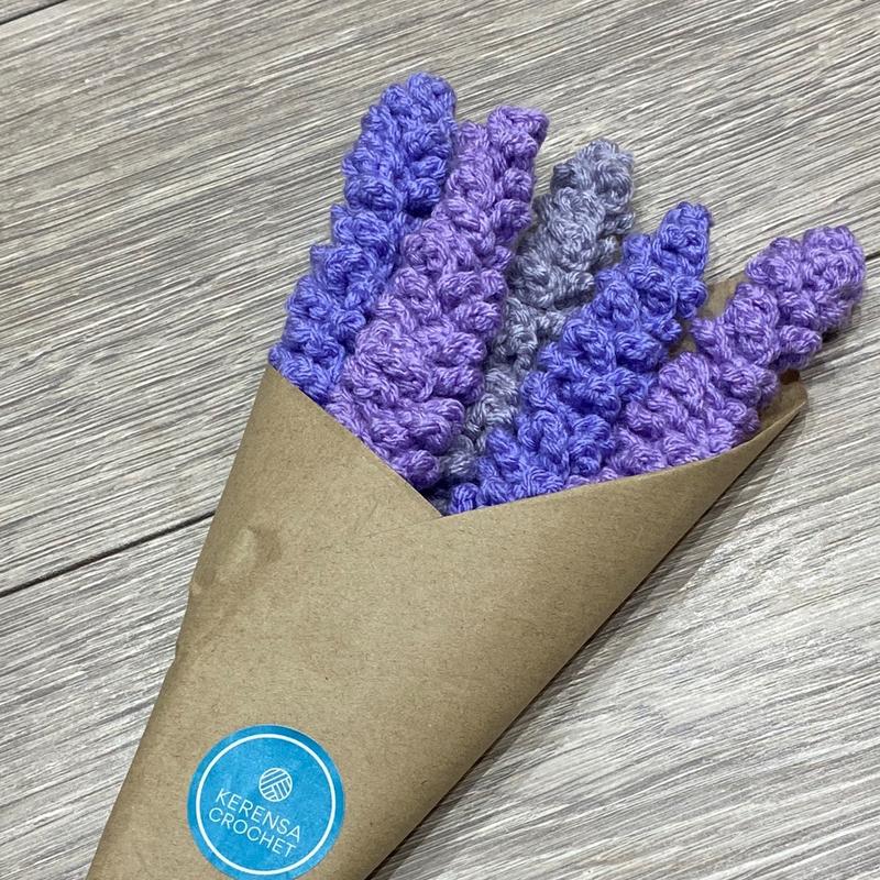 Lavender crochet kit 2