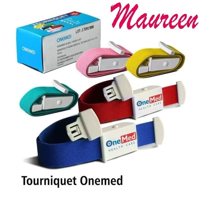 Tourniquet Onemed Torniket Alat Pengikat Lengan Ambil Darah