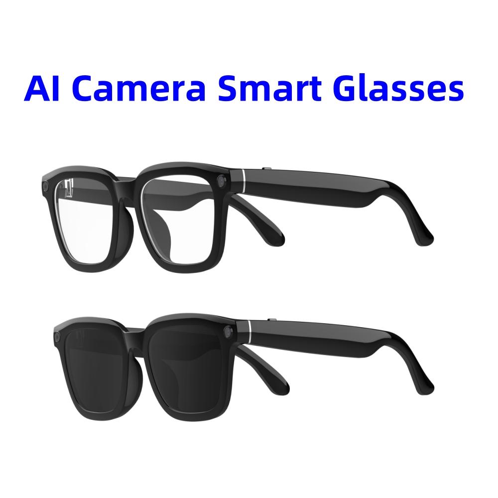 AI Smart Glasses Voice Assistant Translation 500W 1080P Camera Bluetooth Call Outdoor Sports Headsets Sunglasses For Men Women - Image 4