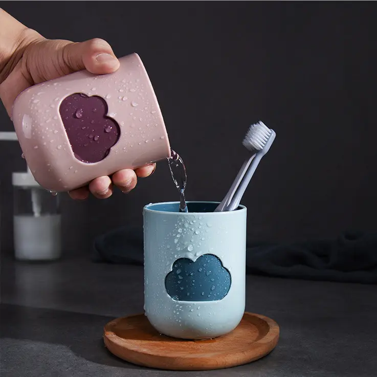 Cốc Súc Miệng Đám Mây, Thân Thiện Với Môi Trường, Cốc Bàn Chải Đánh Răng, Cốc Kem Đánh Răng, Cốc Nước Gia Dụng, Cốc Rửa 1