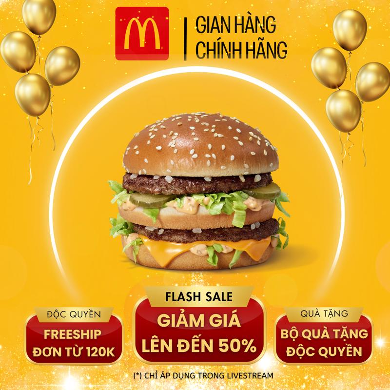 Food Giao trong 1H. 1 Burger Big Mac - Giao hàng nhanh chóng trong 1 giờ. 0