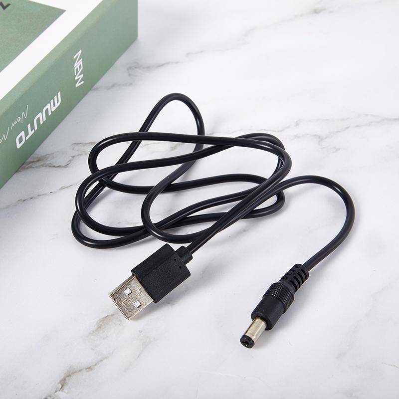 Product Introduction of USB Adapter Charger Cable DC Converter For Shaver Hair Clipper DC5.5* 2.1mm Male To C8 Tail Female Power Supply 20