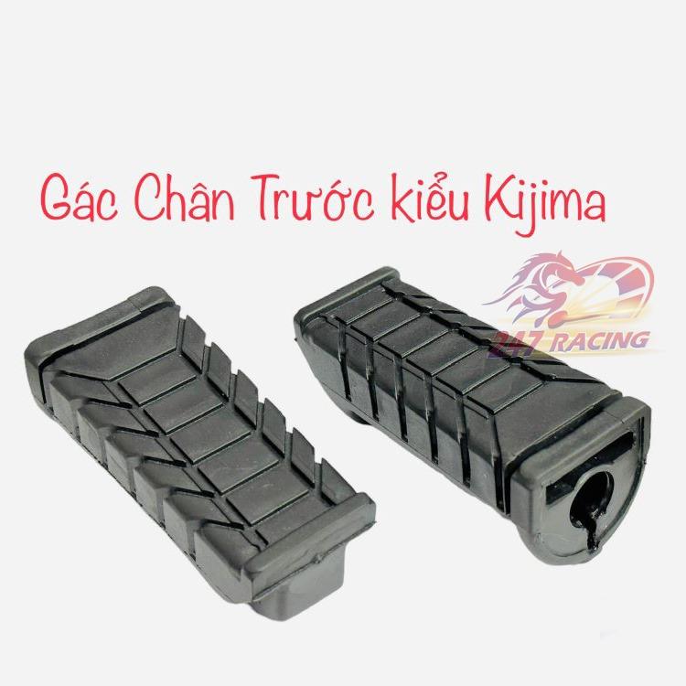 Cặp Gác Chân Cao Su trước Kijima gắn nhiều loại xe máy Sirius Wave Dream Fu Led .....