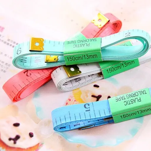( QUÀ TẶNG ) Thước dây mềm 1.5m nhỏ gọn tiện lợi - Dây đo eo, đo chiều cao, phụ kiện may mặc NORISBRA DA01 1