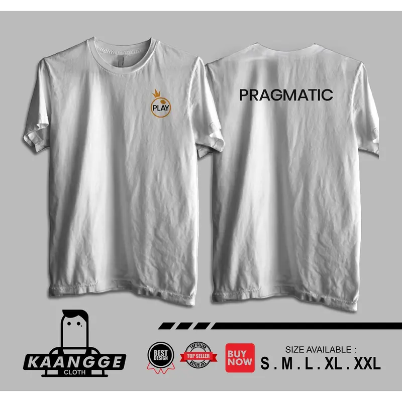 Kaos Pragmatic Play Logo Db Baju Distro 1