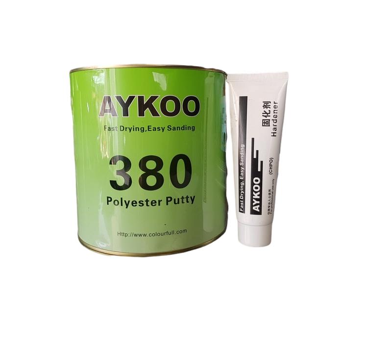  Matit Bả Aykoo 380 4kg trét đắp lon bột bả nền dùng cho ô tô xây dựng gỗ gốm kim loại SONQUANGPHU422 