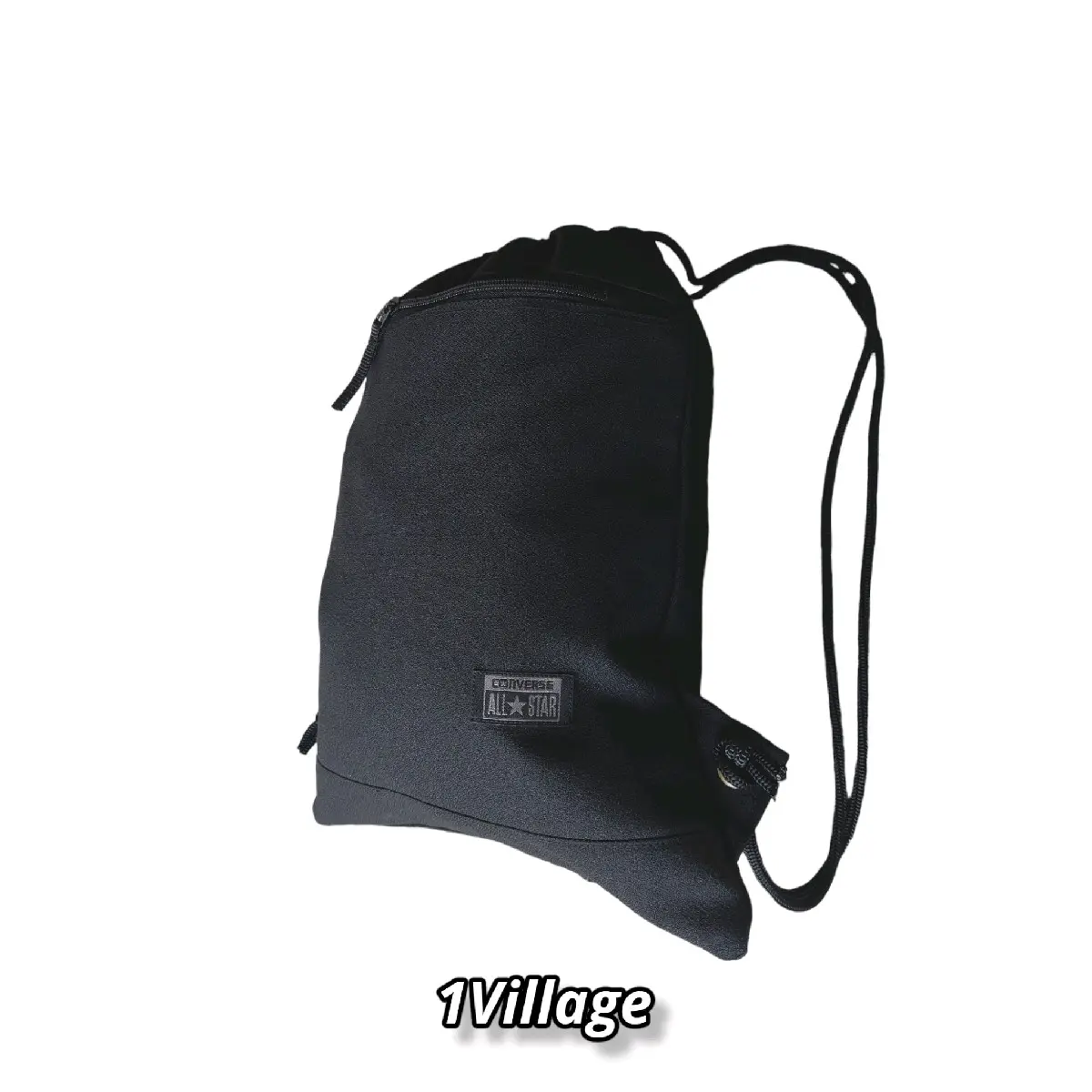 Ransel Serut Sport / Tas Serut / Stringbag Sport Polos / Hitam