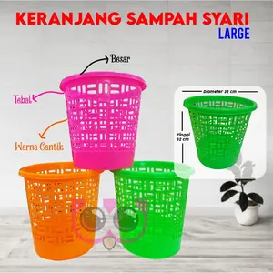 TEMPAT SAMPAH CALISTA UKURAN BESAR 17 LITER  KERANJANG SAMPAH