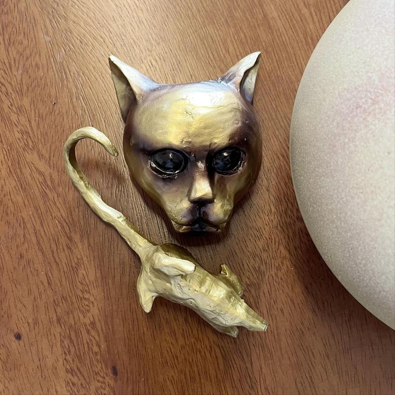 Product Introduction of Cat & Mouse Design Door Handle Decoration, 1 Count Resin Door Handle Hanging Ornament, Home Decor for Living Room Bedroom Hotel Dormitory 15
