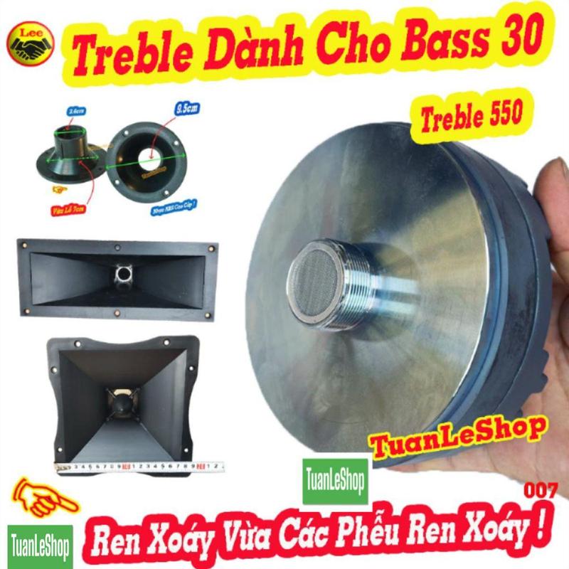 TREBLE 550 REN XOÁY DÀNH CHO BASS 30 -  LOA TREP KÈN – TREBLE DÀNH CHO LOA BASS 30 – CÓ TẶNG TỤ Phụ Kiện Nghe Nhạc